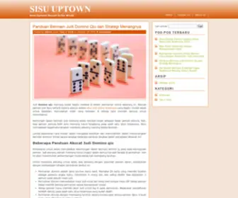 Sisuuptown.com(SISU UPTOWN RESORT) Screenshot