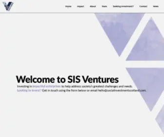 Sisventures.com(SIS Ventures) Screenshot