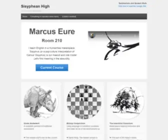 Sisypheanhigh.com(The Humanities Makerspace) Screenshot