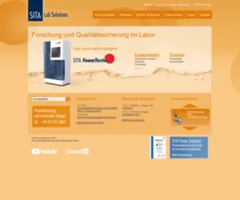 Sita-LAB.com(Oberflächenspannung) Screenshot