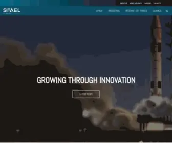 Sitael.com(Space, Science, Industrial & IoT Solutions) Screenshot