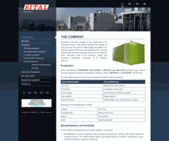 Sital-Containers.co.uk(Sital S.r.l) Screenshot