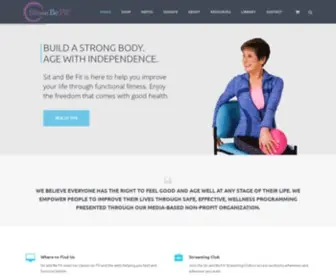 Sitandbefit.com(Sit and Be Fit) Screenshot