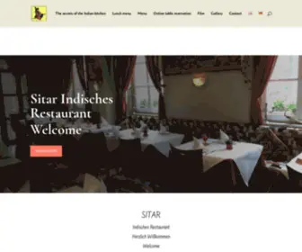 Sitar-Indisches-Restaurant.de(Indisches Restaurant) Screenshot