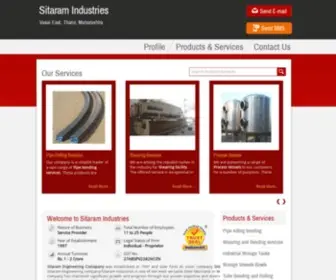 Sitaramengineering.com(Sitaram Industries) Screenshot