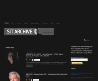 Sitarchive.com(Art Bell Classics) Screenshot