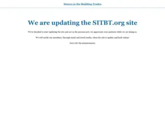 Sitbt.org(Sisters in the Building Trades) Screenshot