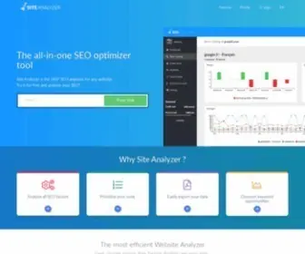 Site-Analyzer.com(Website Analysis and SEO Optimizer) Screenshot