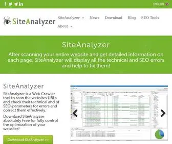 Site-Analyzer.pro(Website SEO Crawler for scan and technical audit of the websites) Screenshot