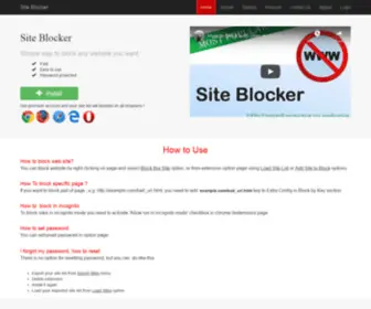 Site-Blocker.info(Site Blocker info) Screenshot