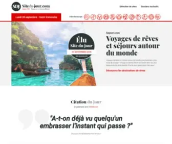 Site-DU-Jour.com(Blague et annuaire des meilleurs sites )) Screenshot