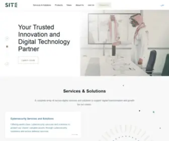 Site.sa(الشركة) Screenshot
