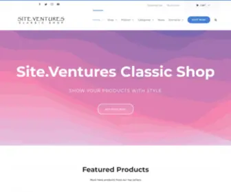 Site.ventures(Classic Shop Home 1) Screenshot