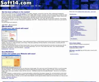 Site14.com(Business, video, office, finance, audio, management, multimedia, hobby, utilities and games, useful applications) Screenshot