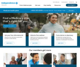 Site65.com(Independence Blue Cross Medicare (IBX)) Screenshot