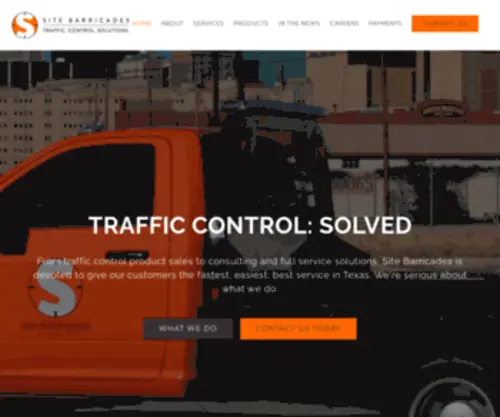 Sitebarricades.com(Site Barricades) Screenshot
