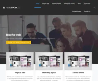 Siteboom.es(ᐅ Diseño web y marketing online) Screenshot