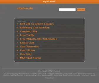 Sitebro.de(Sitebro) Screenshot