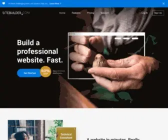 Sitebuilder.com(Create Your Own Website with) Screenshot