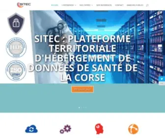 Sitec.fr(Société Informatique et Télématique Corse) Screenshot