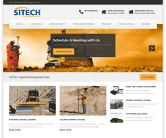 Sitech-Tejas.com(Your Construction Technology Provider) Screenshot