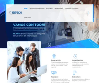 Sitechcolombia.com(Sitech de Colombia) Screenshot