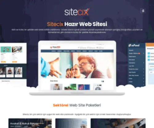 Sitecix.com(Hazır Web Sitesi İnternet Sitesi) Screenshot