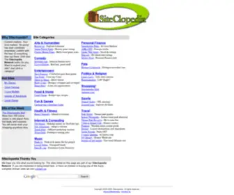 Siteclopedia.com(Siteclopedia) Screenshot