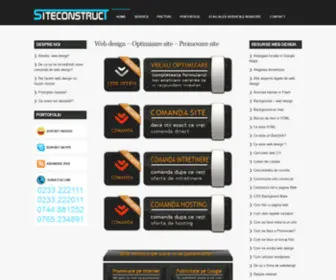 Siteconstruct.ro(WEB DESIGN) Screenshot