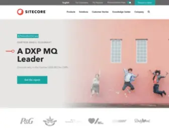 Sitecore.co.uk(Integrated .NET CMS Platform and E) Screenshot