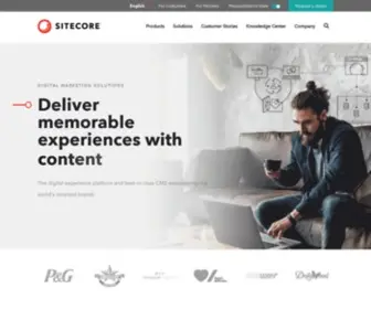 Sitecore.net(Integrated .NET CMS Platform and E) Screenshot