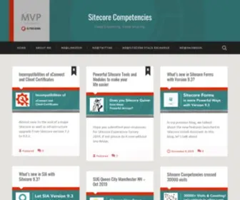 Sitecorecompetencies.com(Keep Exploring) Screenshot