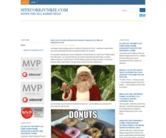 Sitecorejunkie.com(Down the DLL Rabbit Hole) Screenshot