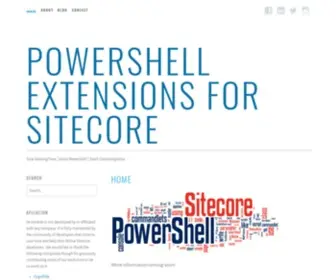 Sitecorepowershell.com(Stop-WastingTime) Screenshot