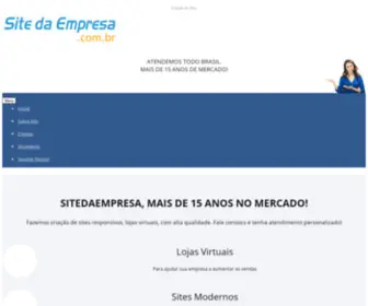 Sitedaempresa.com.br(EMPRESA QUE FAZ SITE) Screenshot