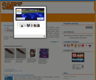 Sitedanet.com.br(SNET) Screenshot