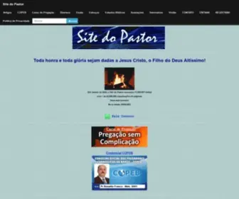 Sitedopastor.com.br(Site do Pastor) Screenshot