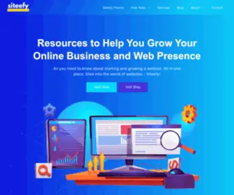 Siteefy.com(All About Websites) Screenshot