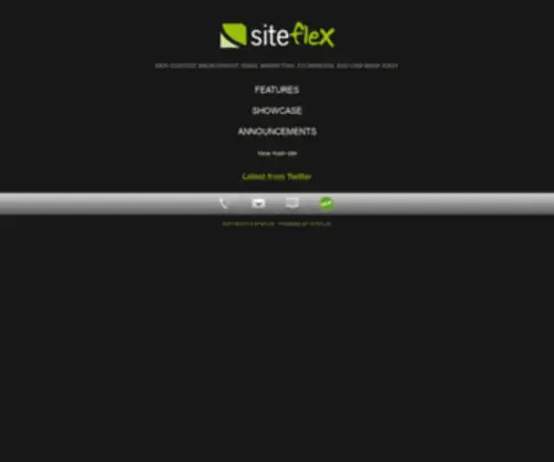 Siteflex.com.au(Web Content Management) Screenshot