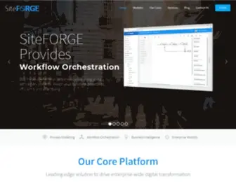 Siteforge.com(Workflow) Screenshot