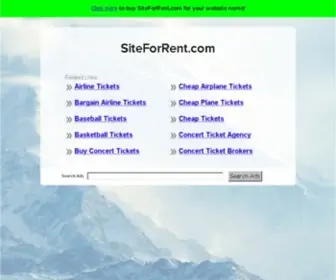 Siteforrent.com(Siteforrent) Screenshot