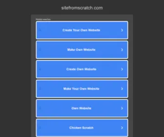 Sitefromscratch.com(Sitefromscratch) Screenshot