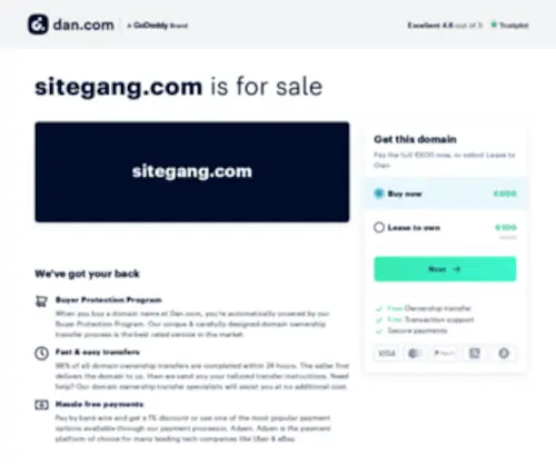 Sitegang.com Screenshot