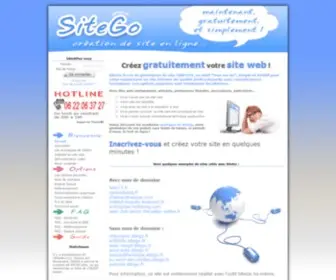 Sitego.fr(Créer) Screenshot