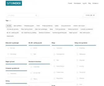 Siteindex.dk(Danmarks bedste websites) Screenshot