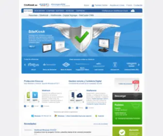 Sitekiosk.es(Sitekiosk) Screenshot