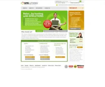 Sitelutions.com(Solutions for your site) Screenshot