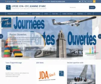 SitelyceejDarc.org(LYCEE CFA) Screenshot
