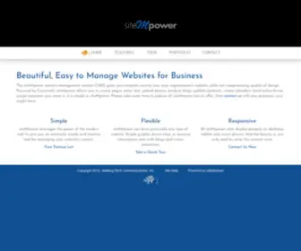 Sitempower.com(Web Content Management System (CMS)) Screenshot