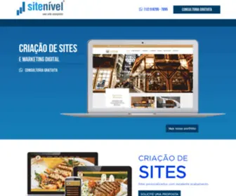 Sitenivel.com.br(Criação de site e Marketing Digital em Campos do Jordão) Screenshot